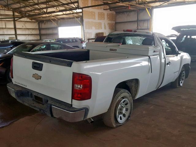 1GCEC14X08Z327953 - 2008 CHEVROLET SILVERADO WHITE photo 4