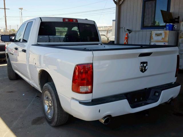 1C6RD6FT6CS158861 - 2012 DODGE RAM 1500 S WHITE photo 3