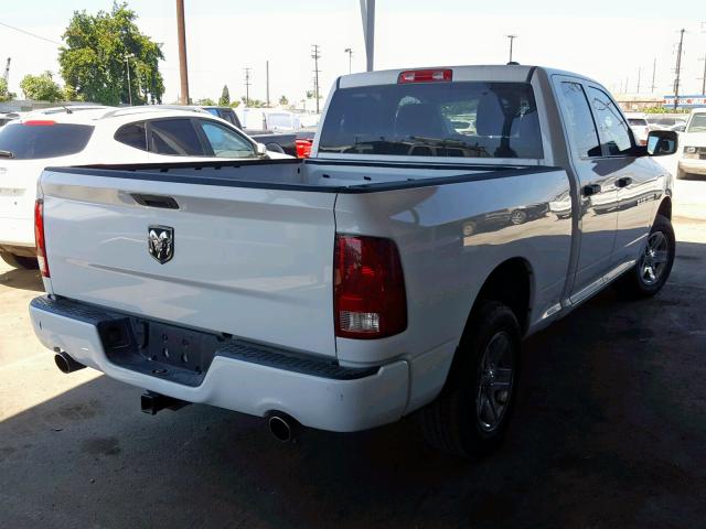 1C6RD6FT6CS158861 - 2012 DODGE RAM 1500 S WHITE photo 4