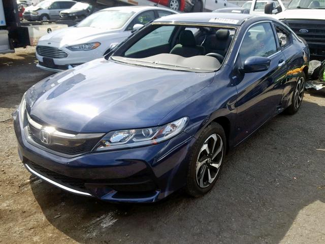 1HGCT1B33HA005251 - 2017 HONDA ACCORD LX- BLUE photo 2