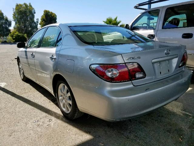 JTHBF30GX20083640 - 2002 LEXUS ES 300 SILVER photo 3