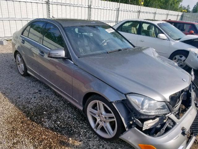 WDDGF4HB9DR299537 - 2013 MERCEDES-BENZ C 250 GRAY photo 1