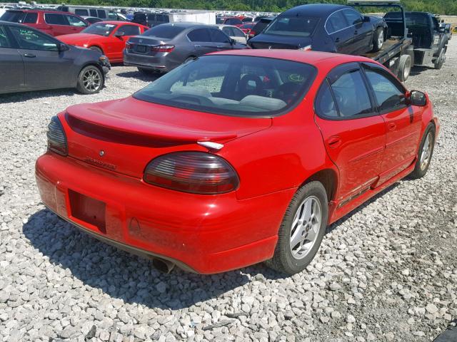 1G2WP52K72F284121 - 2002 PONTIAC GRAND PRIX RED photo 4