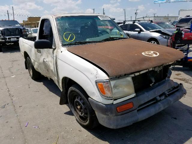 4TANL42N7VZ298526 - 1997 TOYOTA TACOMA WHITE photo 1