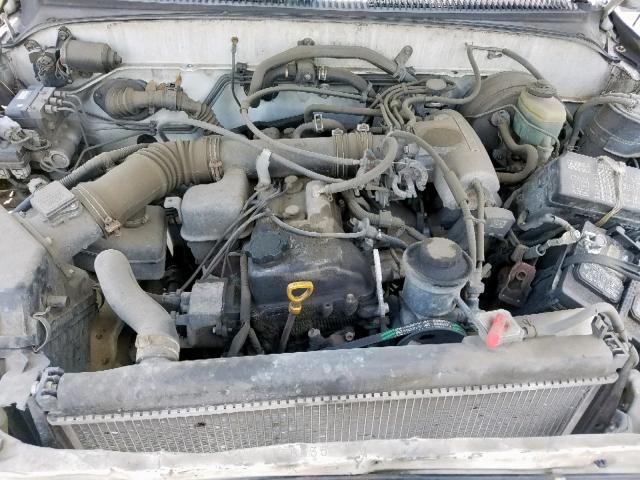 4TANL42N7VZ298526 - 1997 TOYOTA TACOMA WHITE photo 7