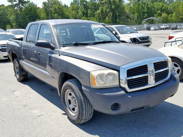 1D7HE28K87S104620 - 2007 DODGE DAKOTA QUA GRAY photo 1