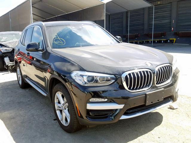 5UXTR7C52KLF34493 - 2019 BMW X3 SDRIVE3 BLACK photo 1