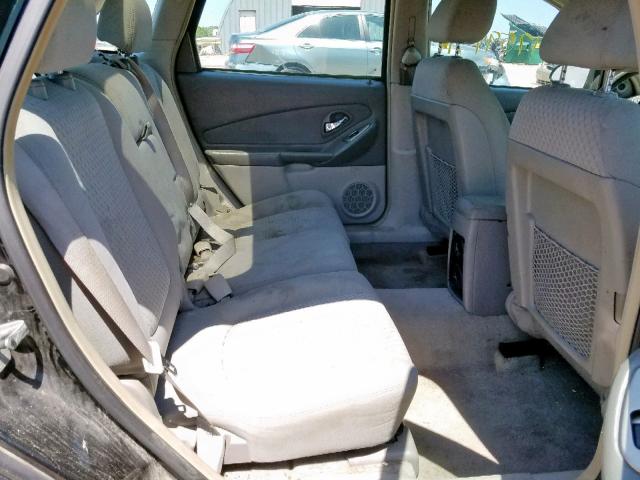 1G1ZT61806F101477 - 2006 CHEVROLET MALIBU MAX 黑色 照片 6