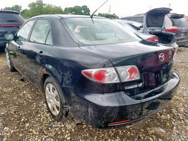 1YVFP80C265M60264 - 2006 MAZDA 6 I BLACK photo 3