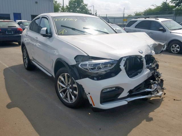 5UXUJ3C56KLA58768 - 2019 BMW X4 XDRIVE3 WHITE photo 1