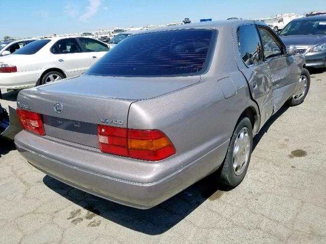 JT8UF22E6S0018881 - 1995 LEXUS LS 400 BROWN photo 4