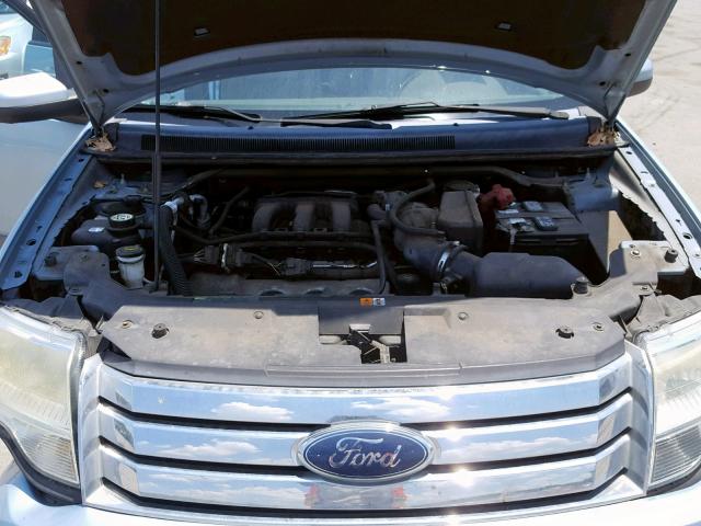 1FMDK02W98GA45255 - 2008 FORD TAURUS X S BLUE photo 7