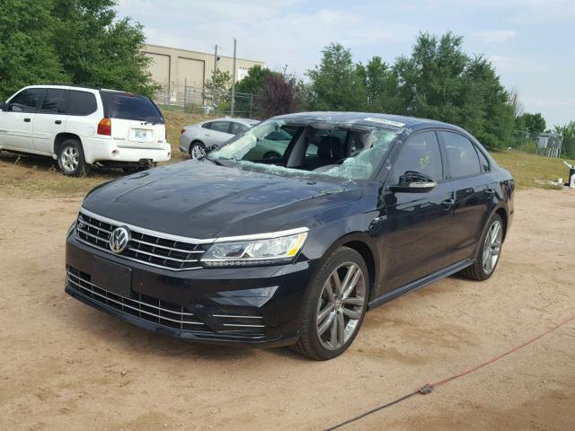 1VWAA7A37JC028510 - 2018 VOLKSWAGEN PASSAT S BLACK photo 2