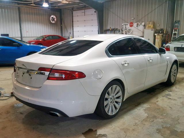 SAJWA06B89HR03366 - 2009 JAGUAR XF PREMIUM WHITE photo 4