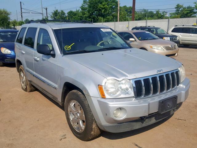 1J4HR58226C135624 - 2006 JEEP GRAND CHER SILVER photo 1