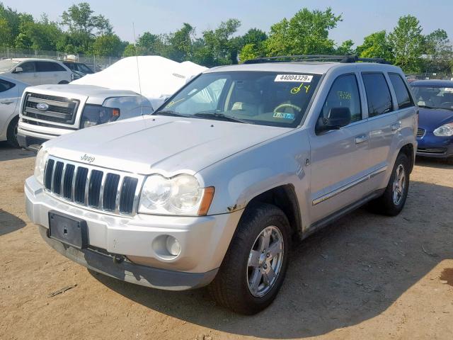 1J4HR58226C135624 - 2006 JEEP GRAND CHER SILVER photo 2