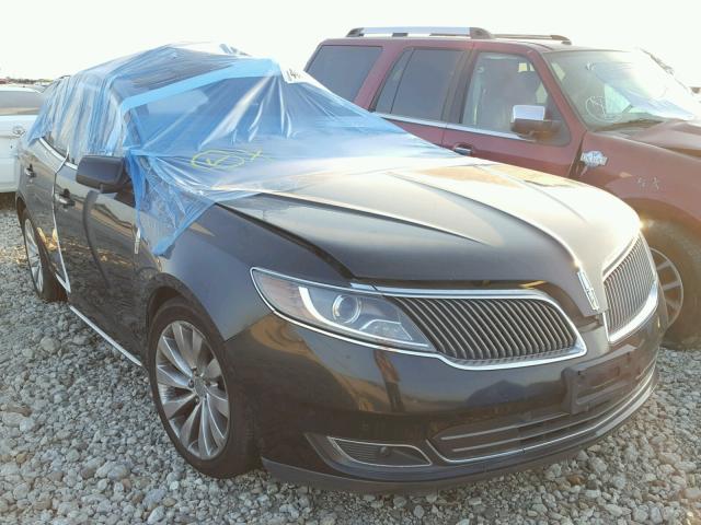 1LNHL9DK5EG608617 - 2014 LINCOLN MKS BLACK photo 1