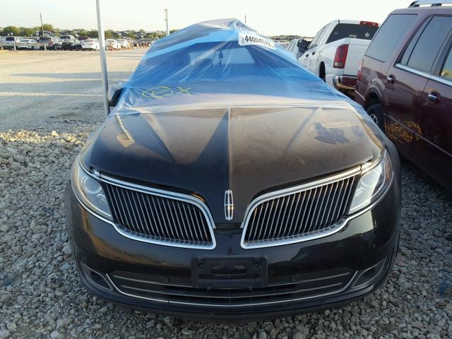 1LNHL9DK5EG608617 - 2014 LINCOLN MKS BLACK photo 9