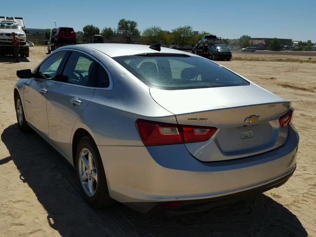 1G1ZB5ST5GF273540 - 2016 CHEVROLET MALIBU LS 银色 照片 3