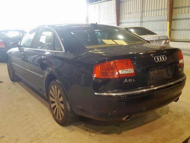 WAUML44E26N022418 - 2006 AUDI A8 L QUATT BLACK photo 3