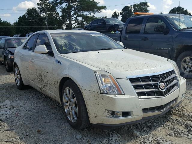 1G6DV57V580181774 - 2008 CADILLAC CTS HI FEA WHITE photo 1