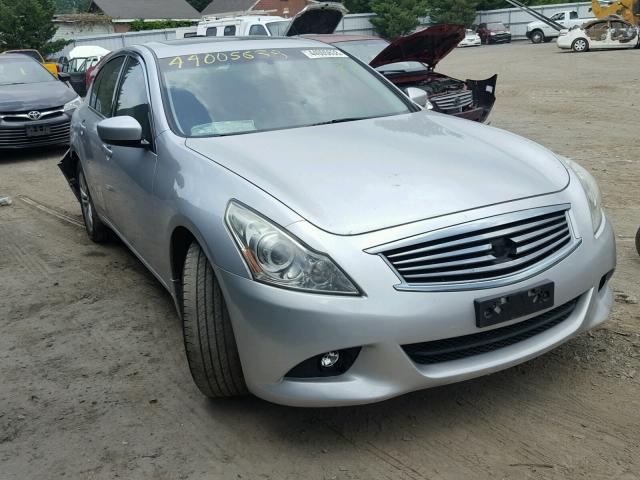 JN1CV6AR8BM356709 - 2011 INFINITI G37 SILVER photo 1