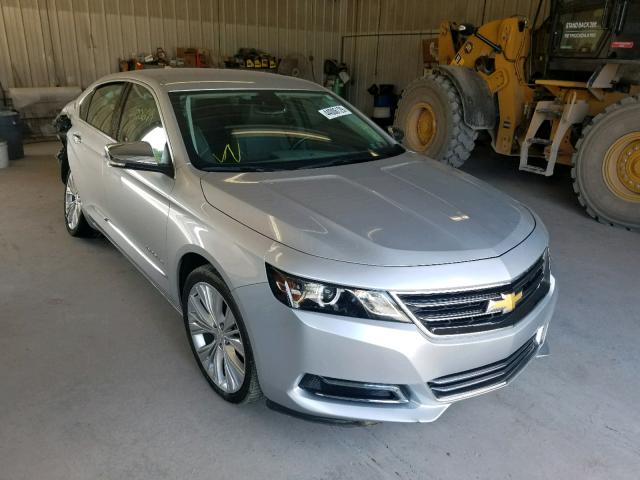 2G1145S37G9155683 - 2016 CHEVROLET IMPALA LTZ SILVER photo 1