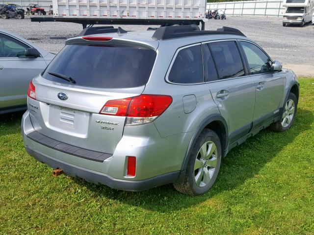 4S4BRDKC4C2299929 - 2012 SUBARU OUTBACK 3. BLUE photo 4