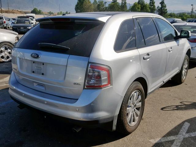 2FMDK3JC8ABB15902 - 2010 FORD EDGE SEL SILVER photo 4