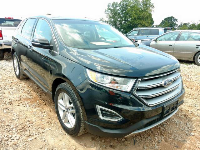 2FMPK3J81GBC00260 - 2016 FORD EDGE SEL BLACK photo 1