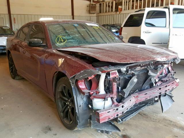 2C3CDXBG8JH328918 - 2018 DODGE CHARGER SX RED photo 1