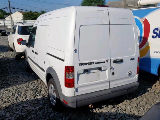 NM0LS7AN6AT010975 - 2010 FORD TRANSIT CO WHITE photo 3
