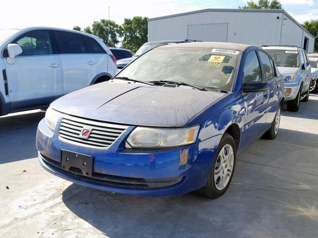 1G8AZ52F15Z130276 - 2005 SATURN ION LEVEL BLUE photo 2