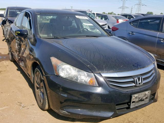 1HGCP2F86BA091002 - 2011 HONDA ACCORD EXL BLACK photo 1