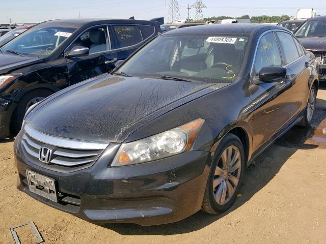 1HGCP2F86BA091002 - 2011 HONDA ACCORD EXL BLACK photo 2