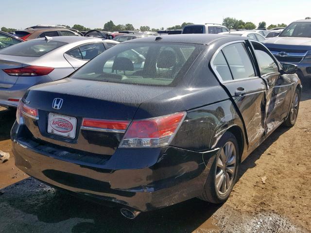 1HGCP2F86BA091002 - 2011 HONDA ACCORD EXL BLACK photo 4