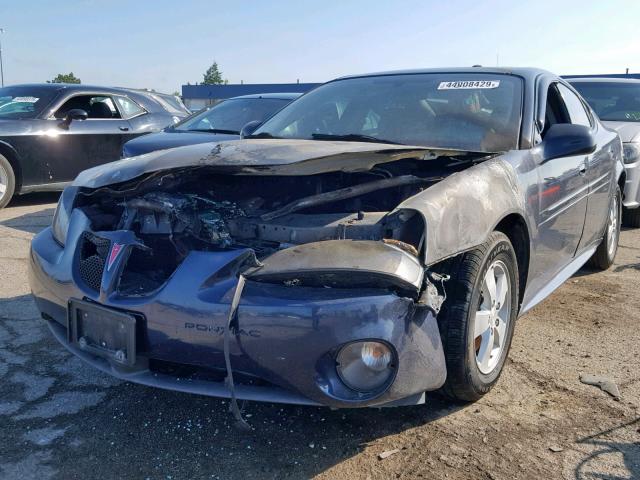 2G2WP552581139106 - 2008 PONTIAC GRAND PRIX Көк фото 2