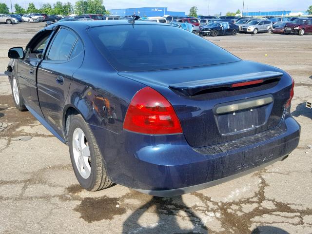 2G2WP552581139106 - 2008 PONTIAC GRAND PRIX Көк фото 3
