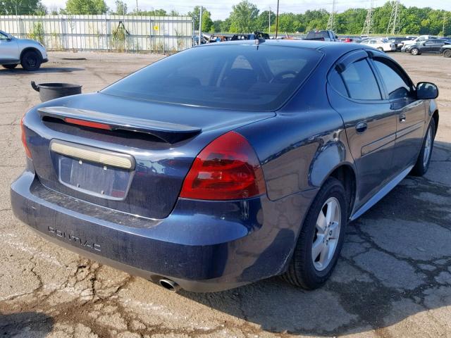 2G2WP552581139106 - 2008 PONTIAC GRAND PRIX Көк фото 4