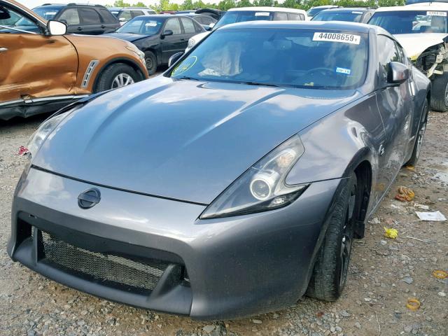 JN1AZ4EH4CM564265 - 2012 NISSAN 370Z BASE GRAY photo 2