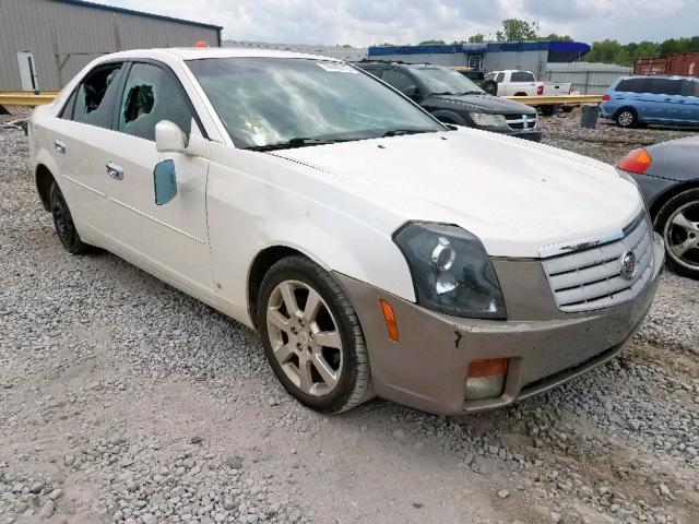 1G6DP577470100886 - 2007 CADILLAC CTS HI FEA WHITE photo 1