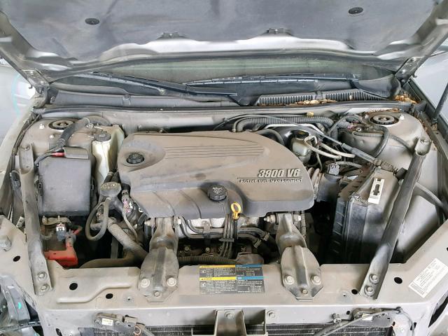 2G1WU58R579234299 - 2007 CHEVROLET IMPALA LTZ GRAY photo 7