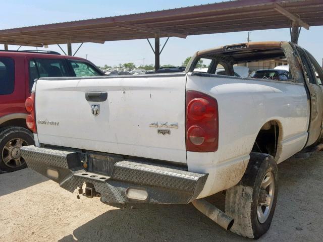 3D7KS28A07G808002 - 2007 DODGE RAM 2500 S WHITE photo 9