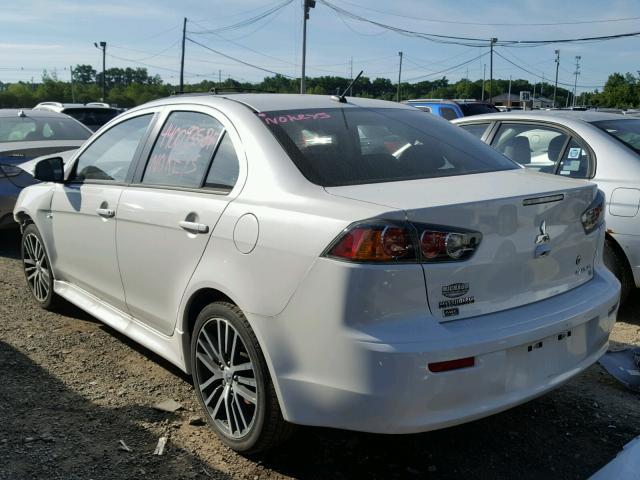 JA32V2FW2HU001705 - 2017 MITSUBISHI LANCER ES WHITE photo 3