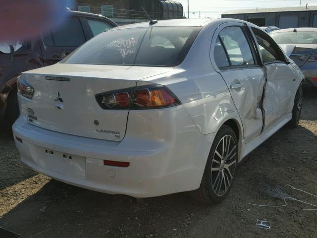 JA32V2FW2HU001705 - 2017 MITSUBISHI LANCER ES WHITE photo 4