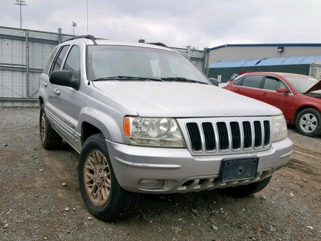 1J4GW58N02C315497 - 2002 JEEP GRAND CHER SILVER photo 1