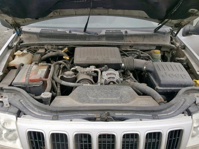 1J4GW58N02C315497 - 2002 JEEP GRAND CHER SILVER photo 7