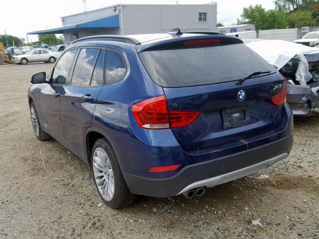 WBAVM1C50FVW57834 - 2015 BMW X1 SDRIVE2 BLUE photo 3