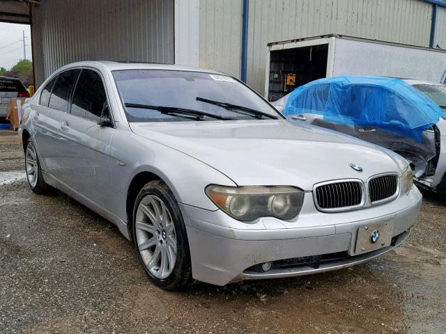 WBAGL63483DP66754 - 2003 BMW 745 I SILVER photo 1