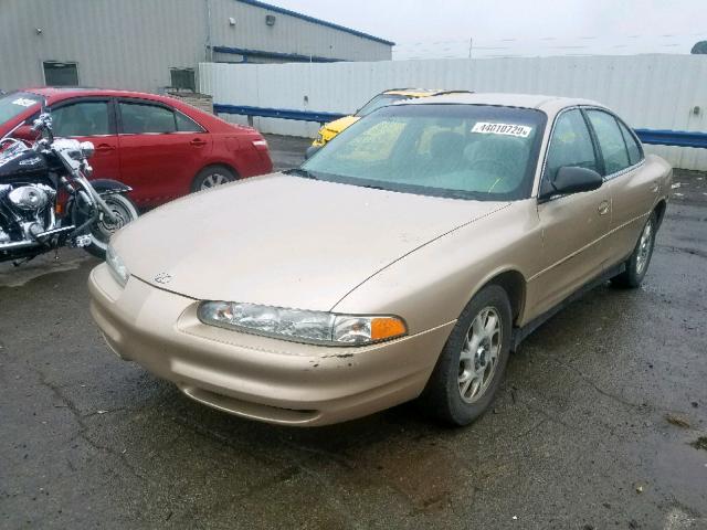 1G3WH52H31F136530 - 2001 OLDSMOBILE INTRIGUE G GOLD photo 2